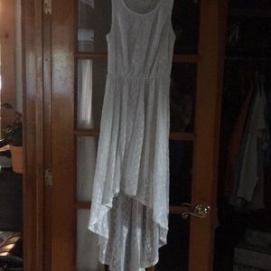 Charlotte Russe Laced White Dress